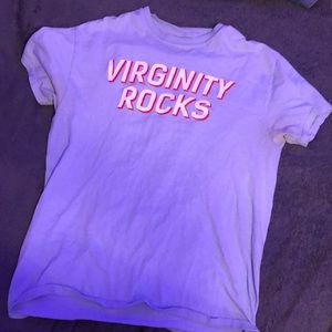 Virginity Rocks t- shirt size medium